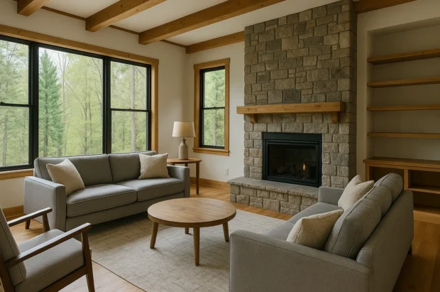 Asheville NC Airbnb interior