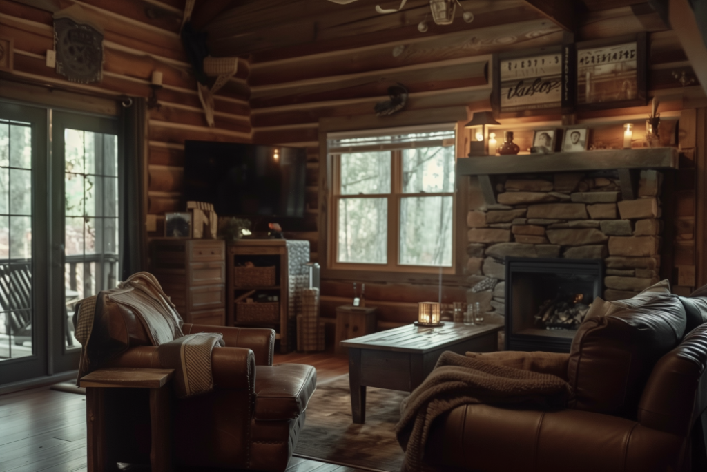 cherry log ga airbnb interior