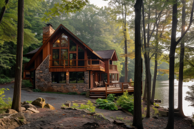 lake ariel pa airbnb exterior